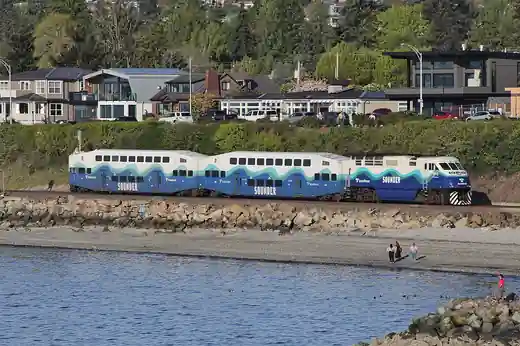 Edmonds waterfront and Brackett’s Landing Park