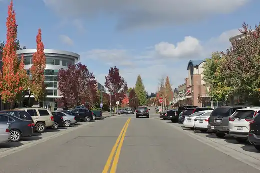 Main Street in Mill Creek Town Center