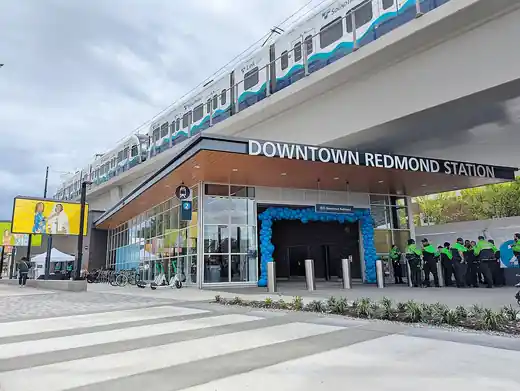 Downtown Redmond light rail station