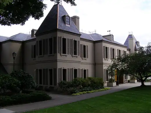 Chateau Ste. Michelle winery exterior in Woodinville